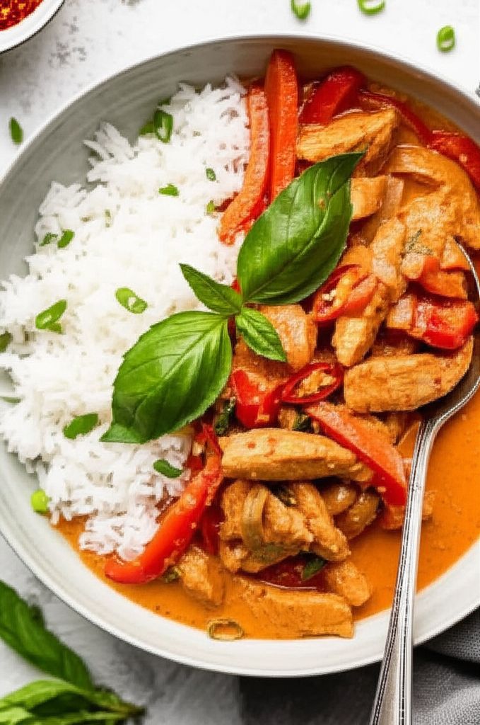 Thai Red Chicken Curry for Beginners