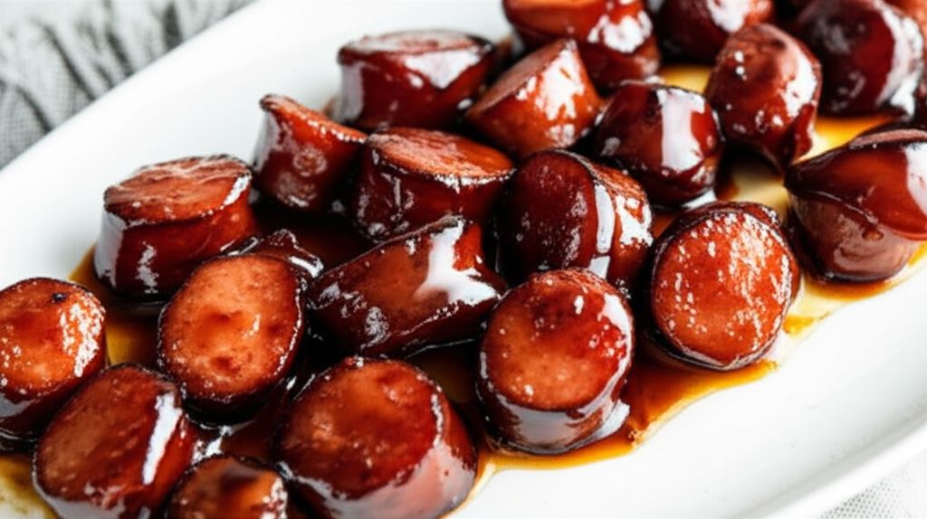 TikTok Candied Kielbasa Bites