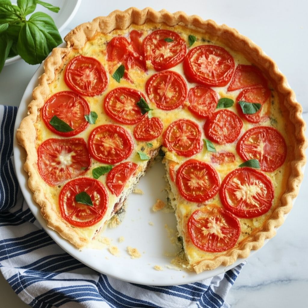 Tomato Quiche