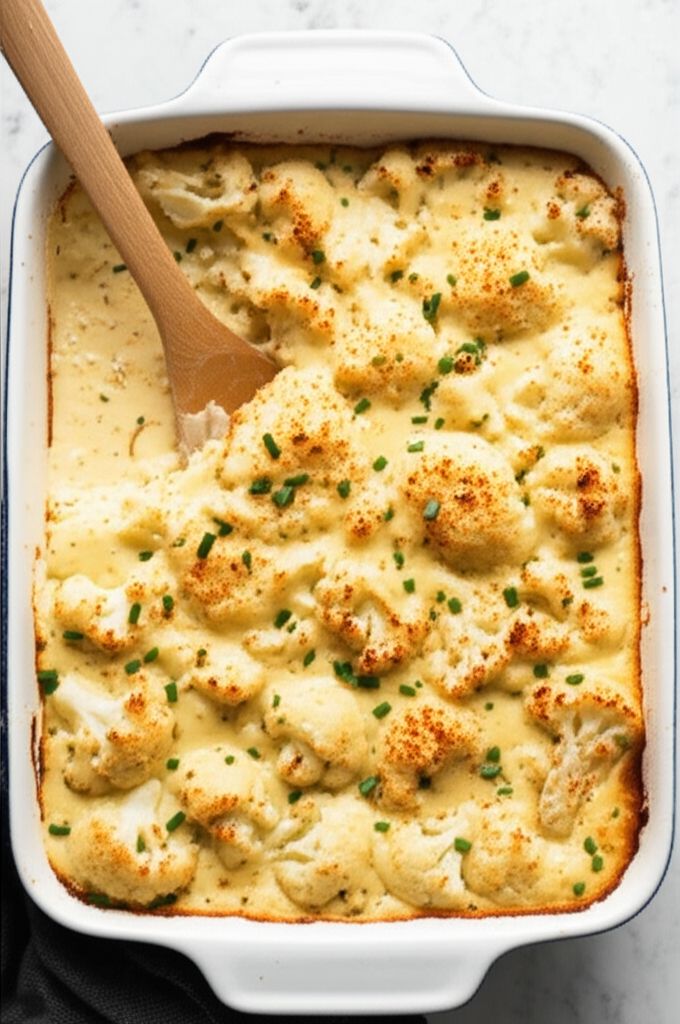 Truffled Cauliflower Gratin