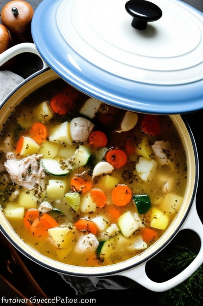 White Wine Chicken Soup