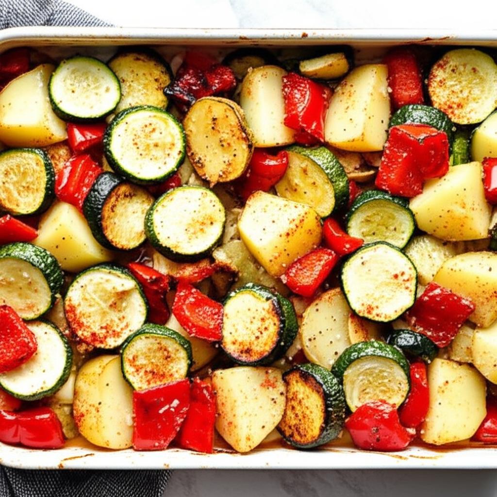 Zucchini and Potato Bake