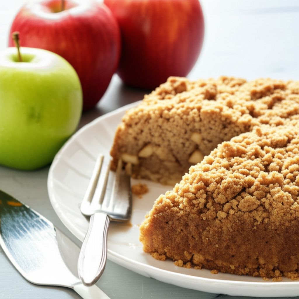 Apple Pie Streusel Cake