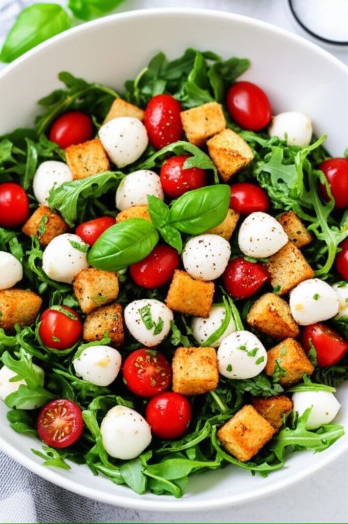Arugula Caprese Salad