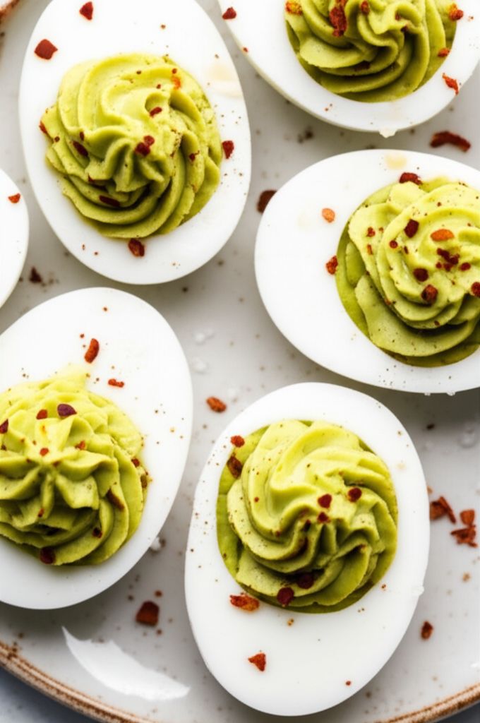 Avocado and Bacon-Stuffed Eggs