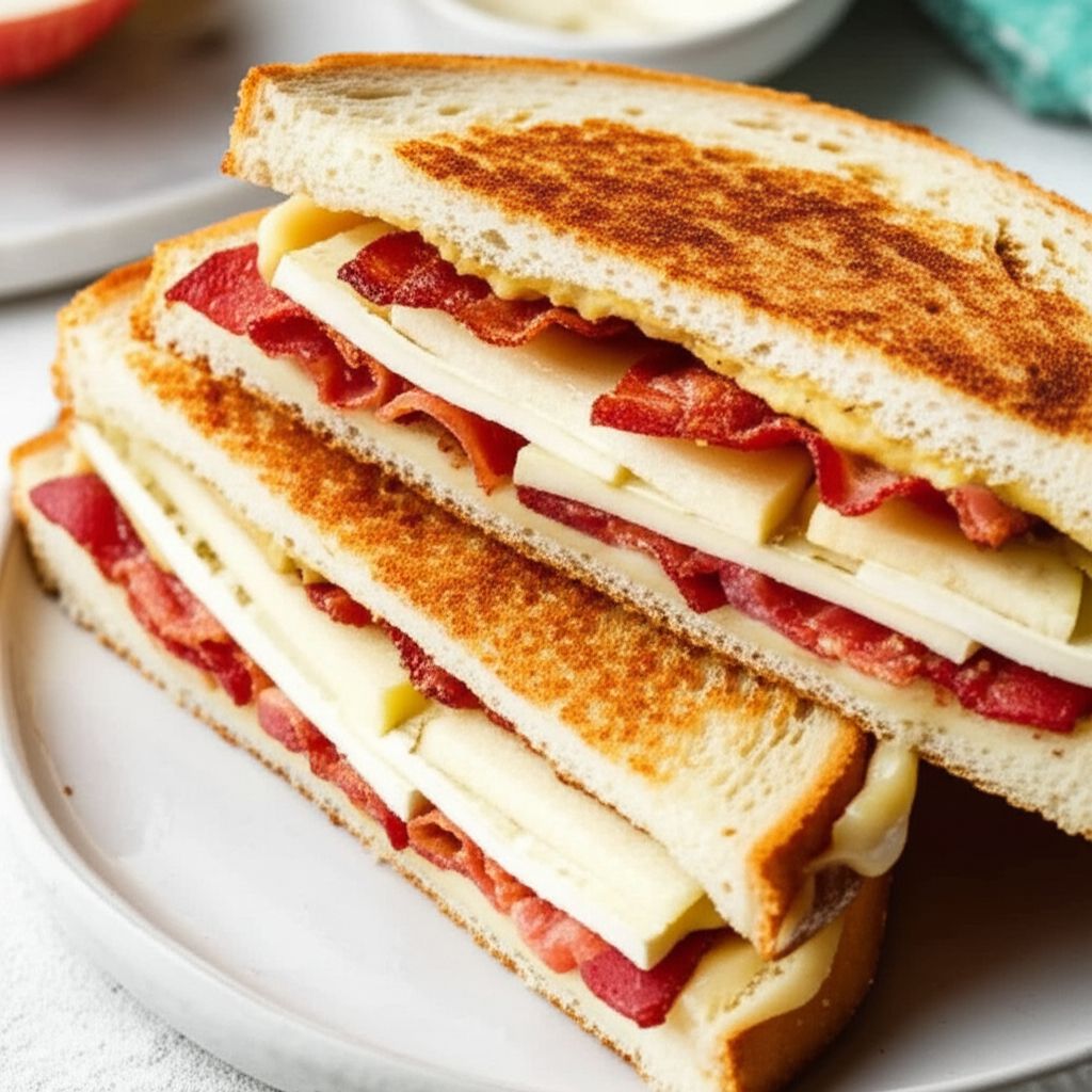 Bacon, Apple and Brie Panini