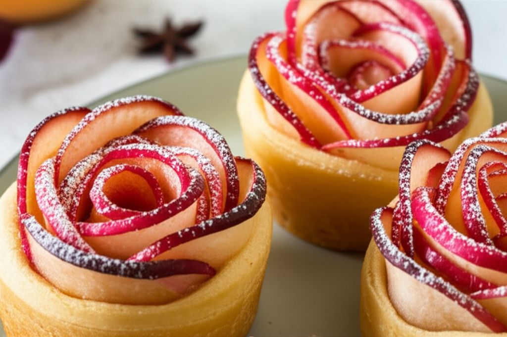 Baked Apple Roses
