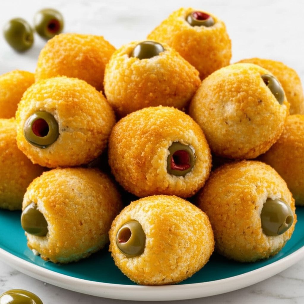 Baked Cheese Olives