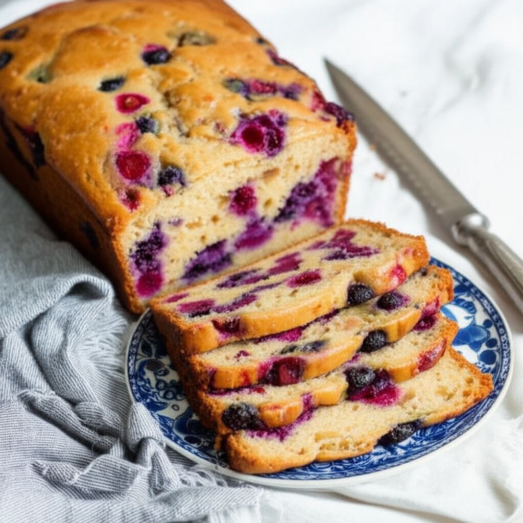 Banana Berry Bread