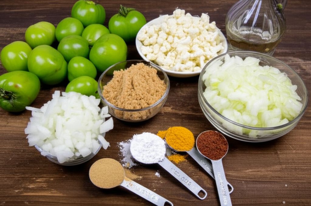Betty's Green Tomato Chutney