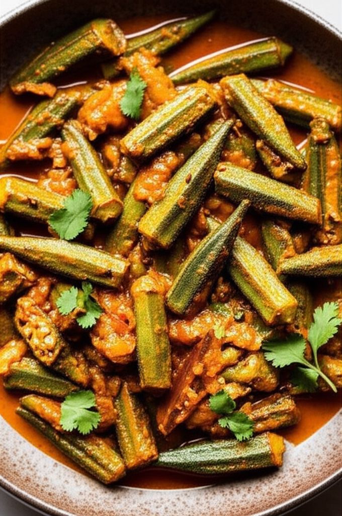 Bhindi Masala (Spicy Okra Curry)