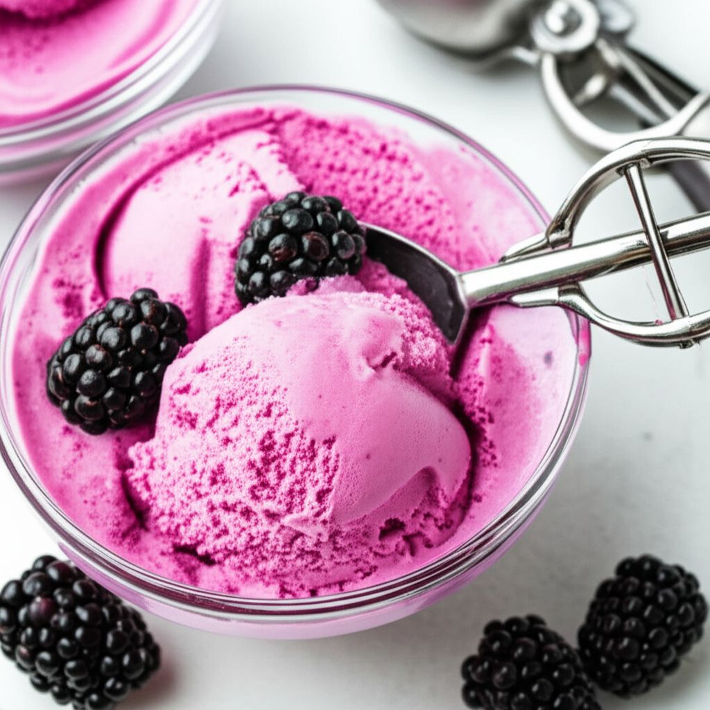 Blackberry Ice Cream
