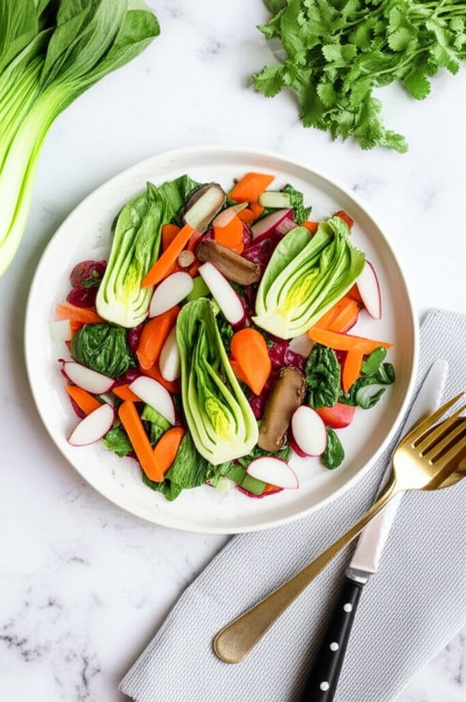Bok Choy with Carrot