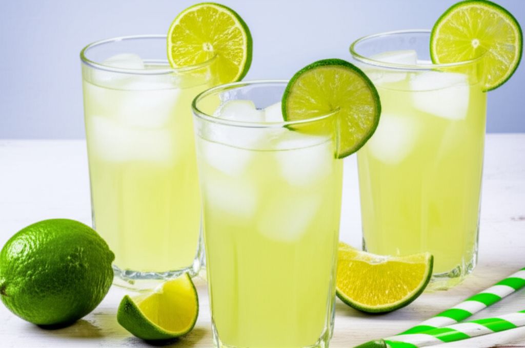 Brown Sugar and Honey Limeade