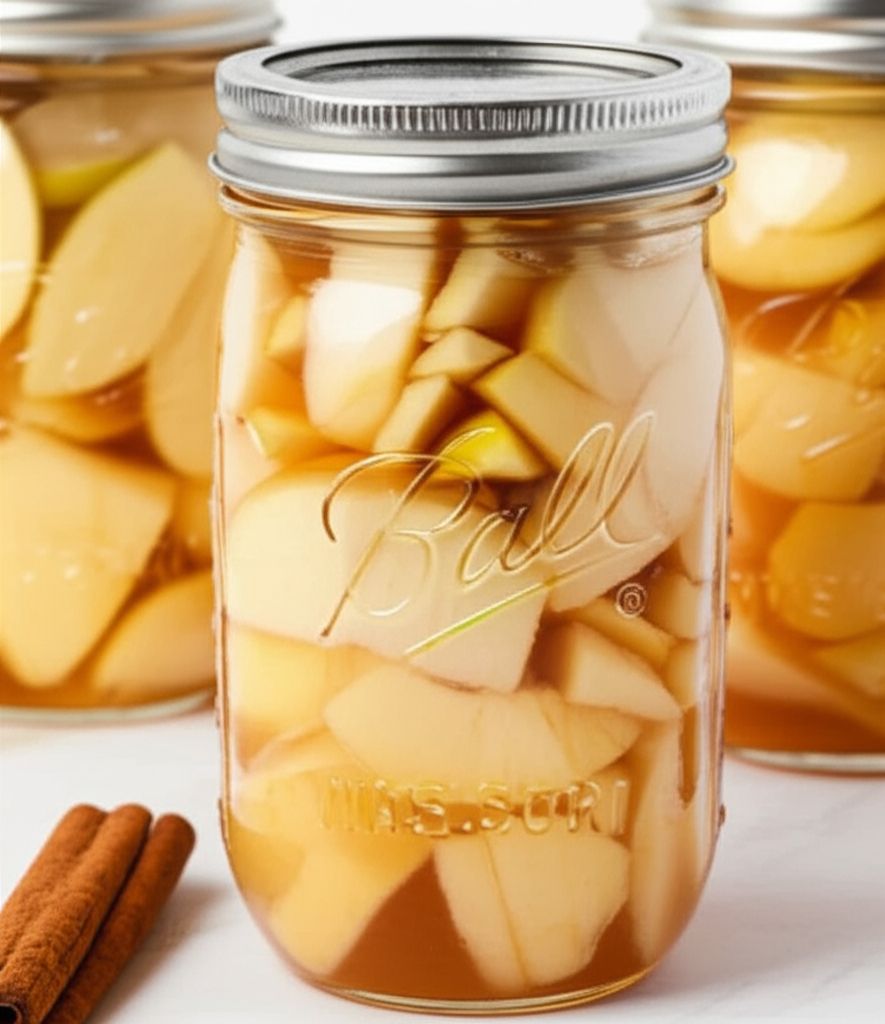 Canned Apple Pie Filling