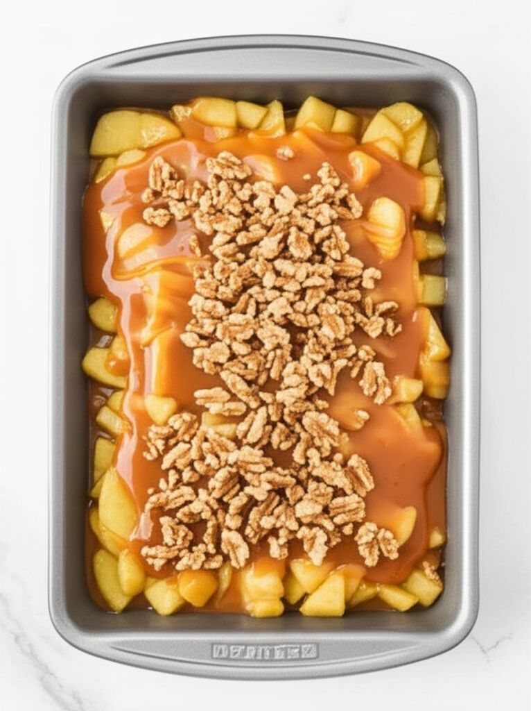 Caramel Apple Dump Cake