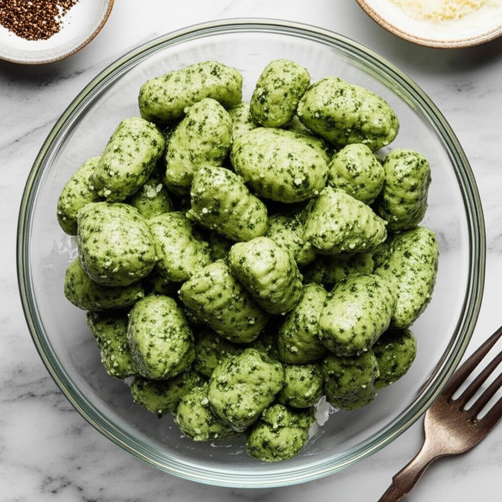 Chef John's Basil Ricotta Gnocchi