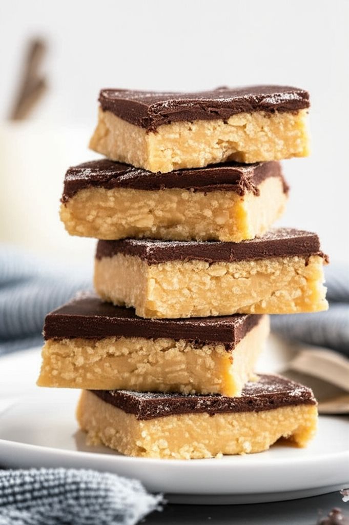 Chocolate Frosted Toffee Bars