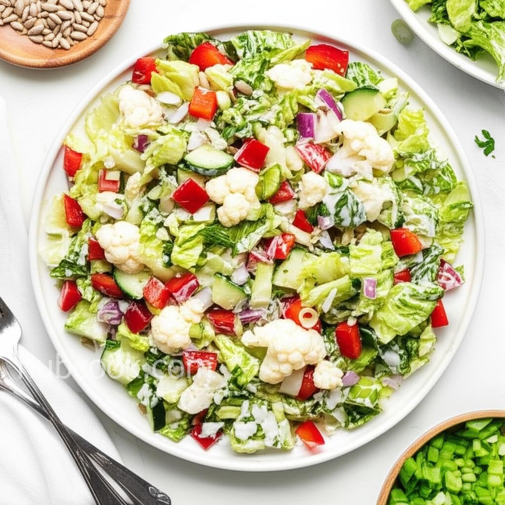 Chopped Salad with Buttermilk Dressing