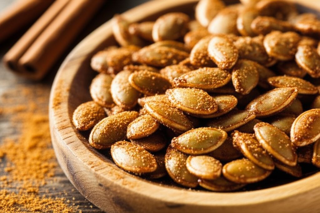 Cinnamon Sugar Pumpkin Seeds