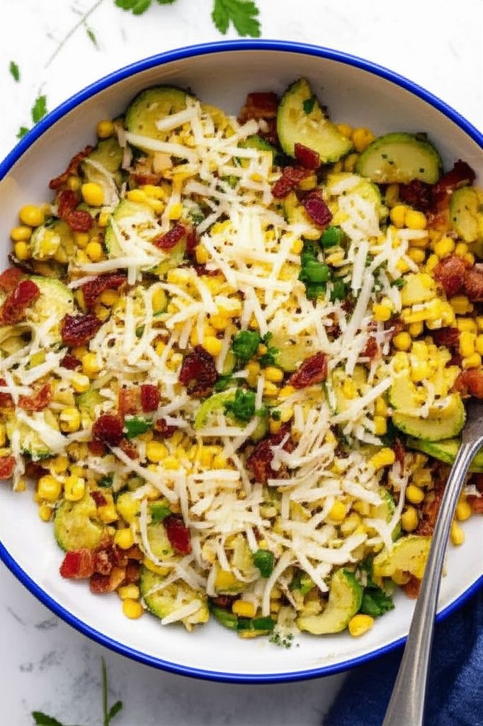Corn and Zucchini Melody