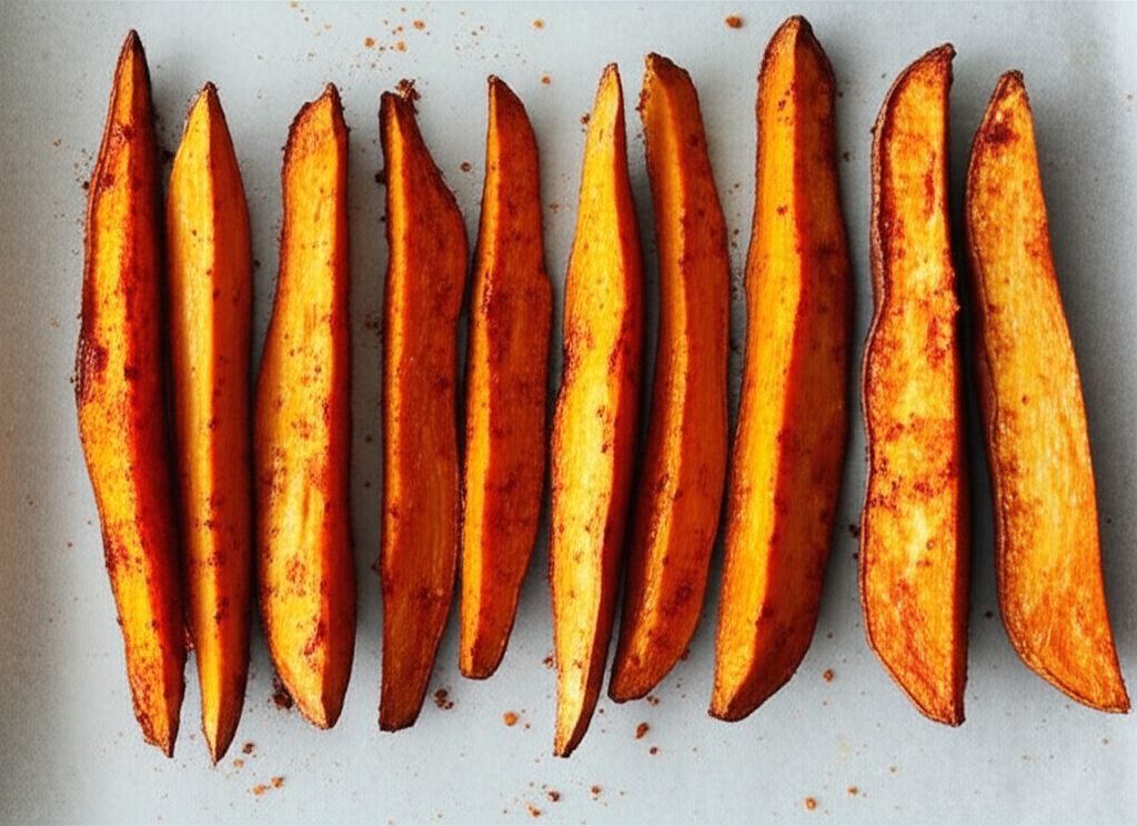 Crispy Sweet Potato Wedges
