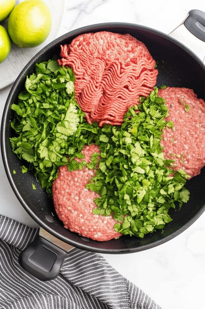 Crunchy Coconut and Lime Burgers