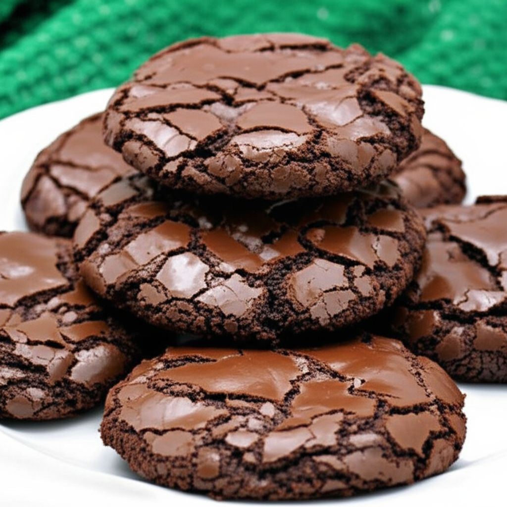 Double Fudge Brownie Cookies