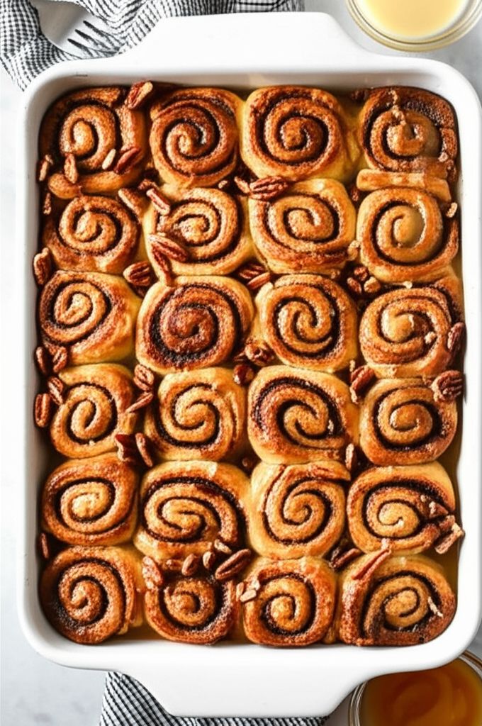 Easy Cinnamon Roll Casserole