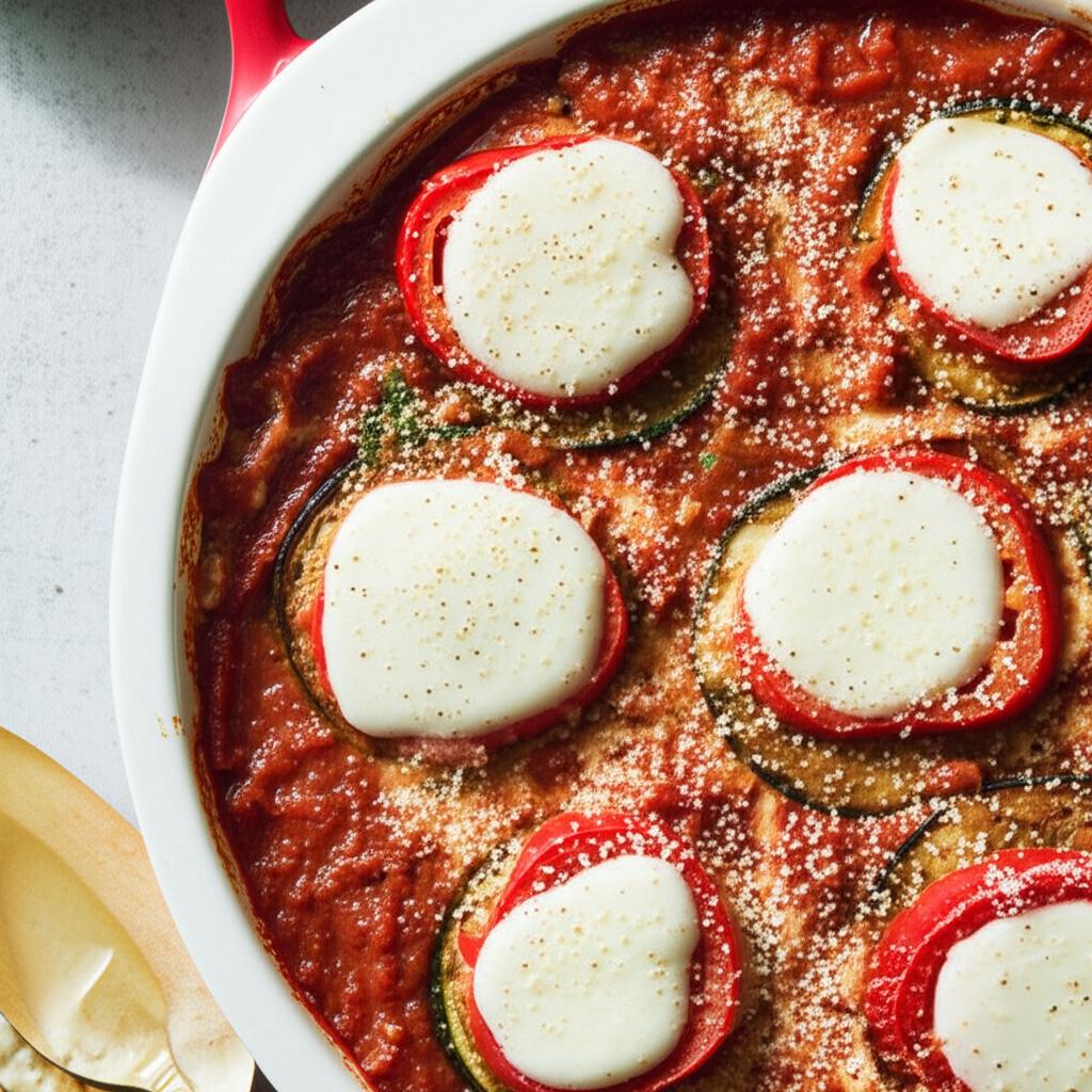 Eggplant Parmigiana Caponata