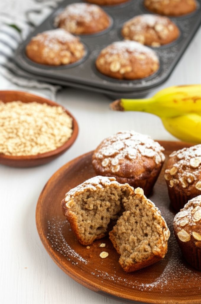 Emily's Famous Banana Oat Muffins