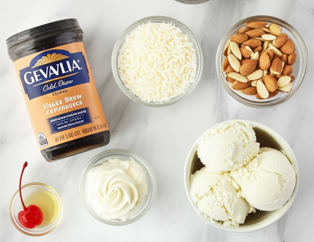 Frosted Almond Coconut Cream Coffee