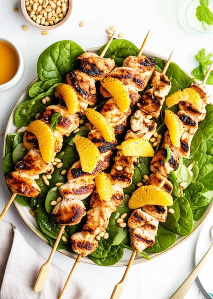 Grilled Pineapple Salad
