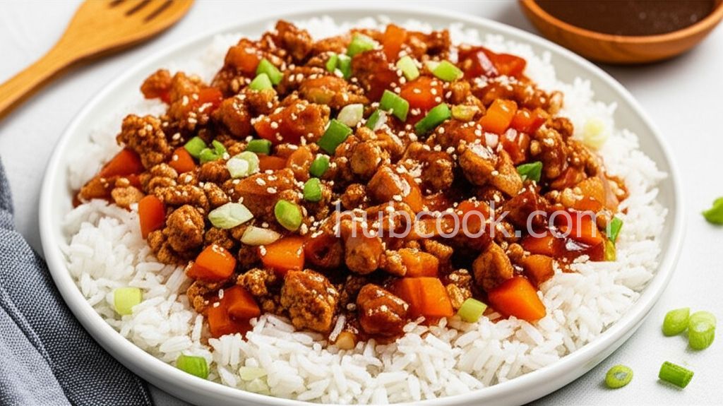 Ground Turkey Teriyaki Stir-Fry