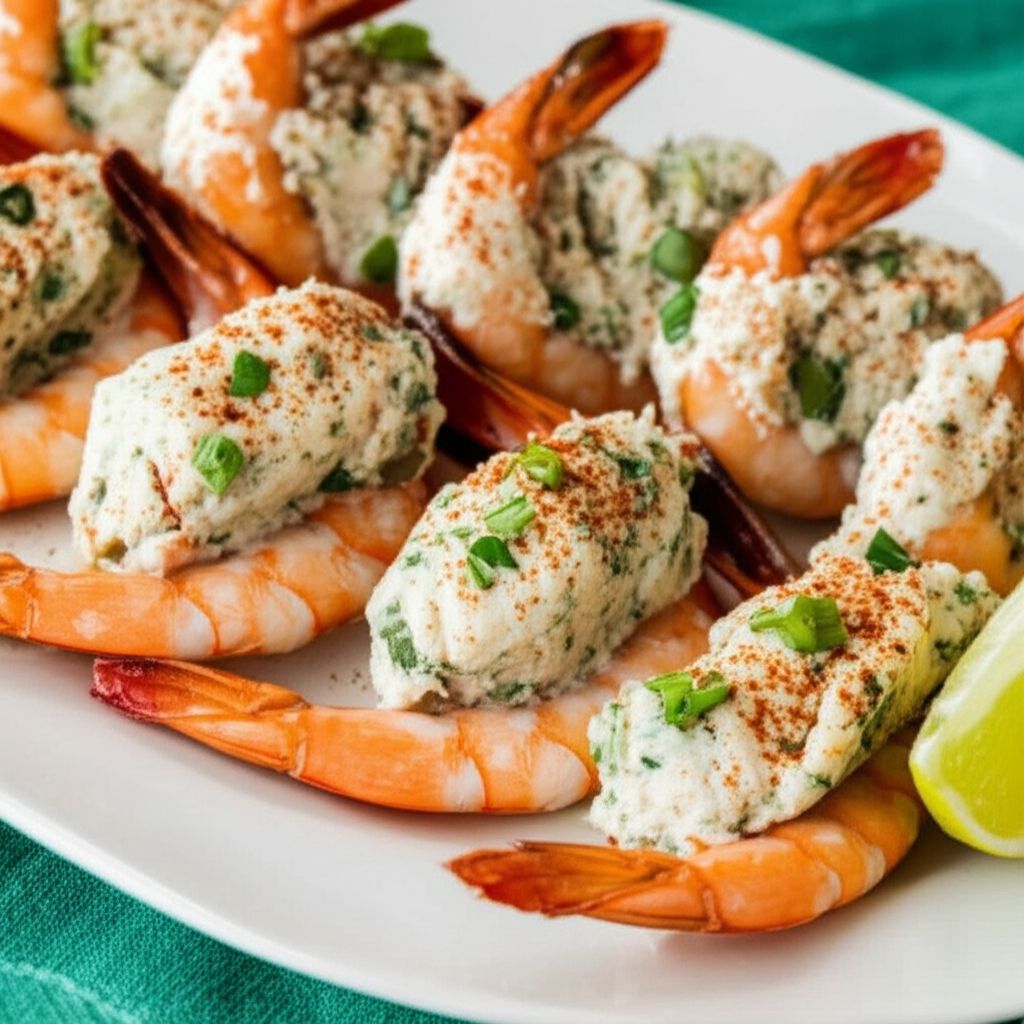 Hooley's Devil Stuffed Shrimp