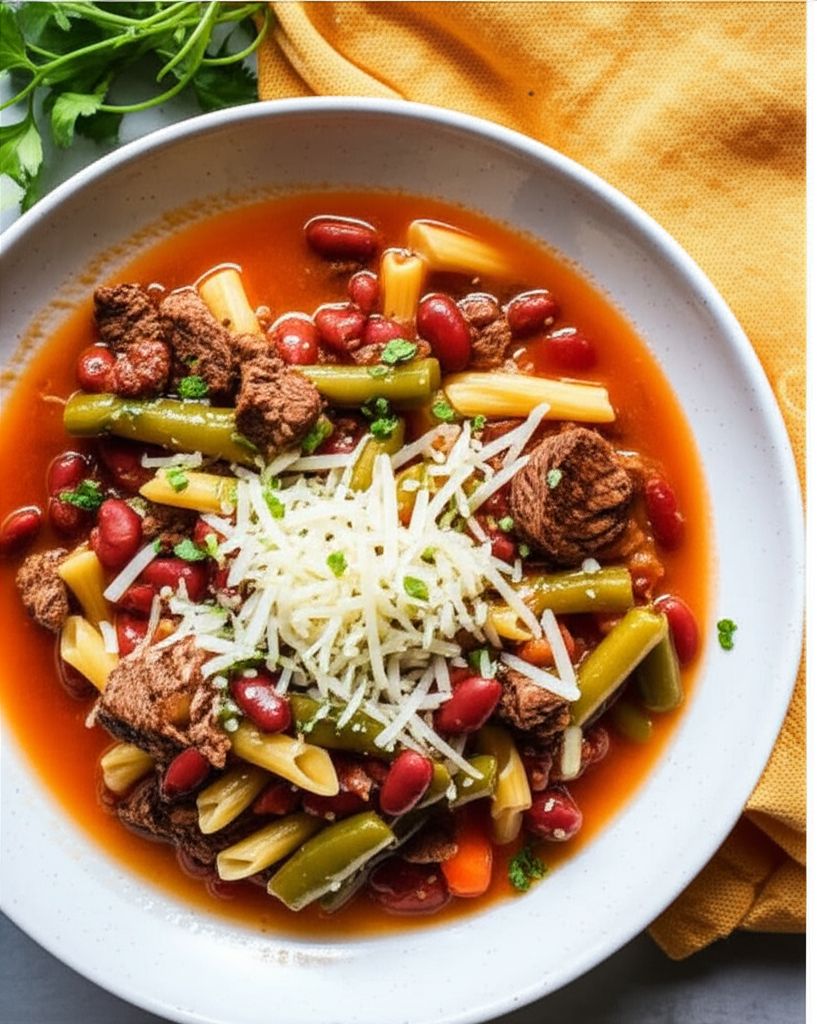 Instant Pot Hearty Minestrone Soup