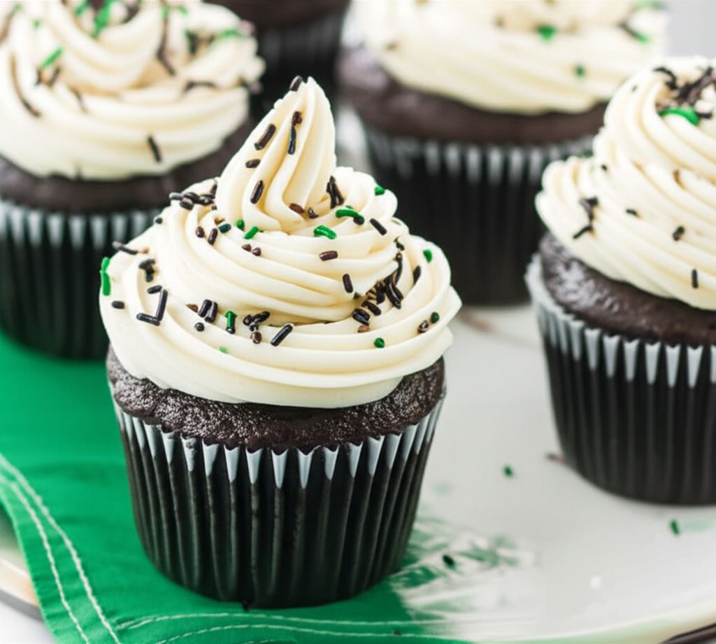 Irish Cocktail Cupcakes