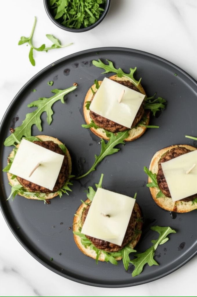 Juicy Gourmet Burger Sliders
