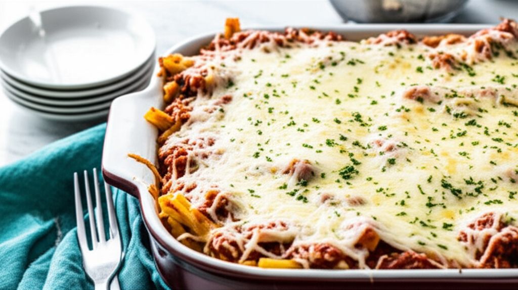 Meaty Baked Ziti