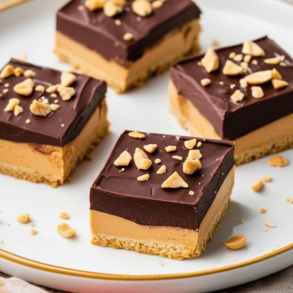 No Bake Chocolate Peanut Butter Pie