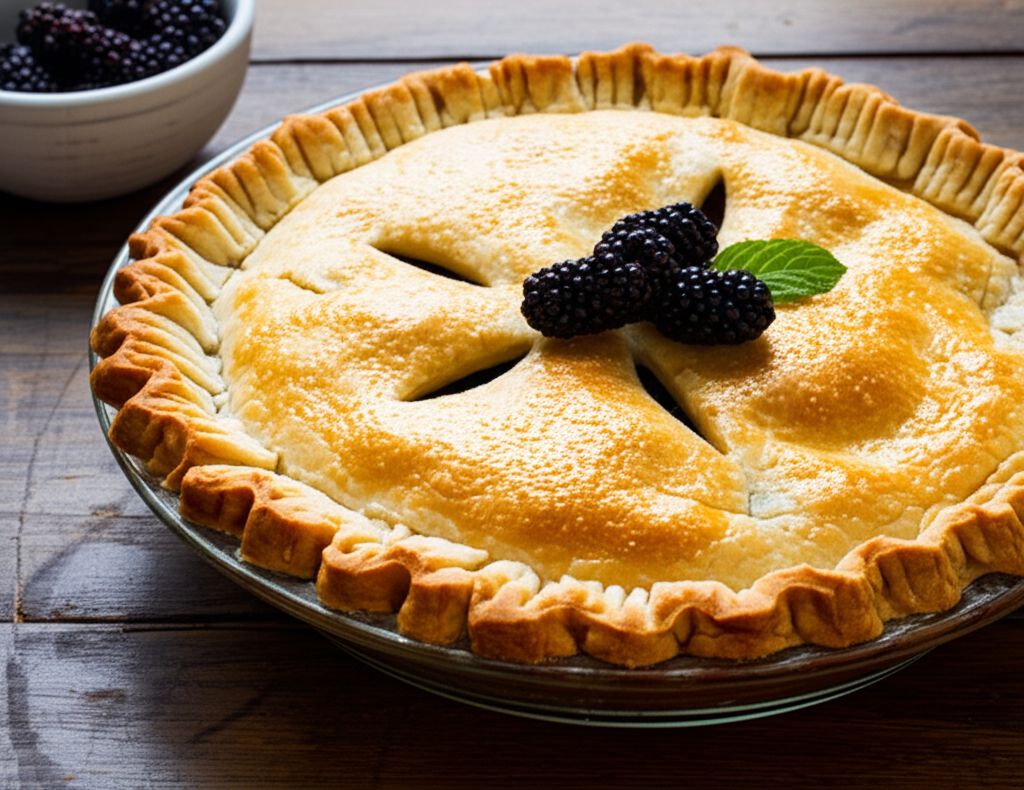 Northwest Marionberry Pie