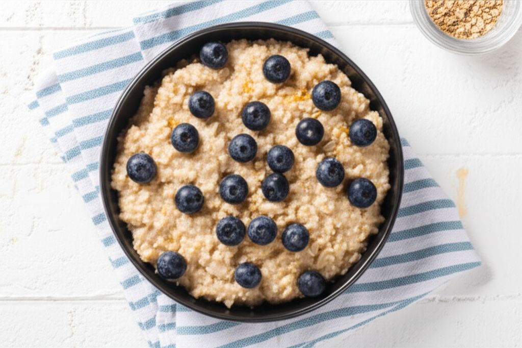 Nutty Blueberry Oatmeal
