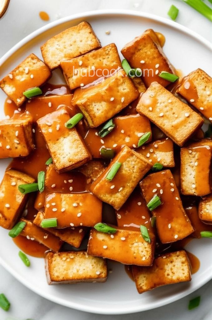 Orange Beef-Style Tofu Stir-Fry