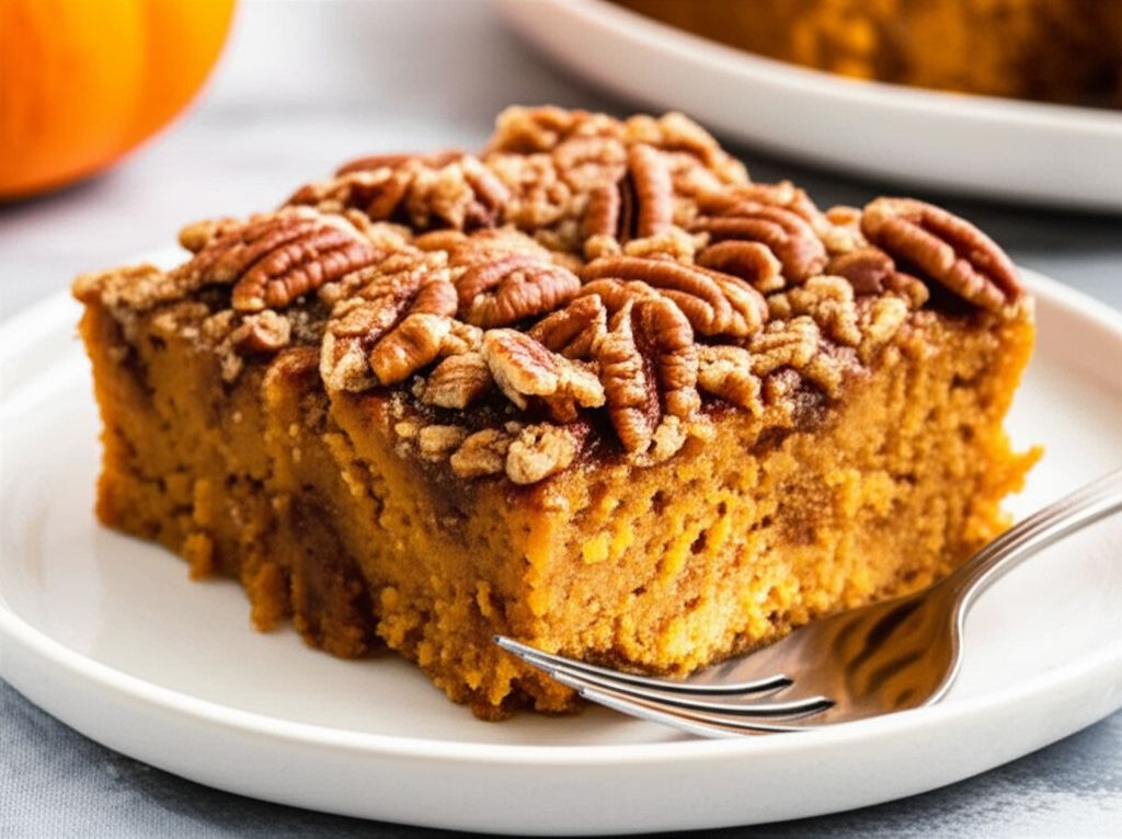 Pumpkin Crunch Pudding Cake