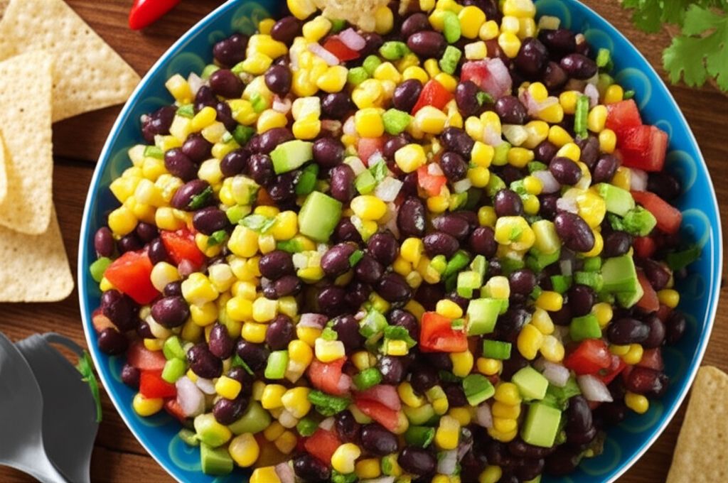 Quick Corn and Bean Salsa