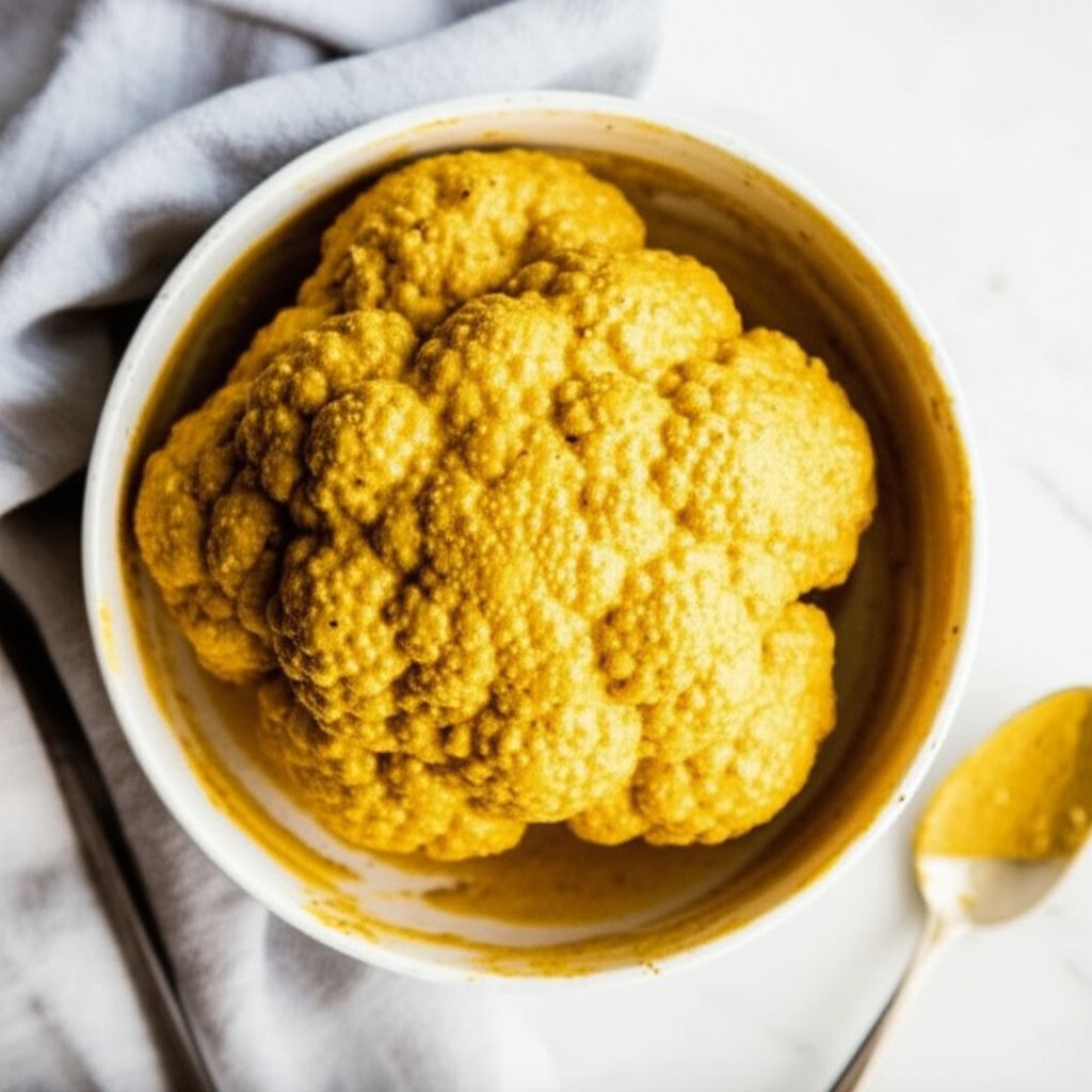 Quick Curried Cauliflower