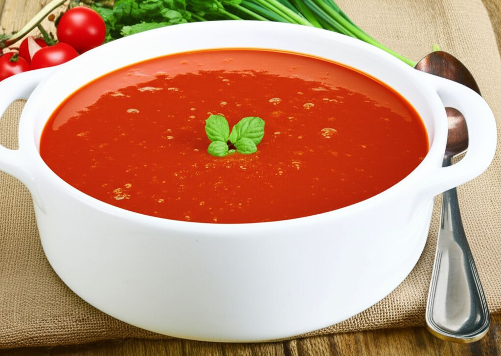 Red Pepper and Tomato Soup