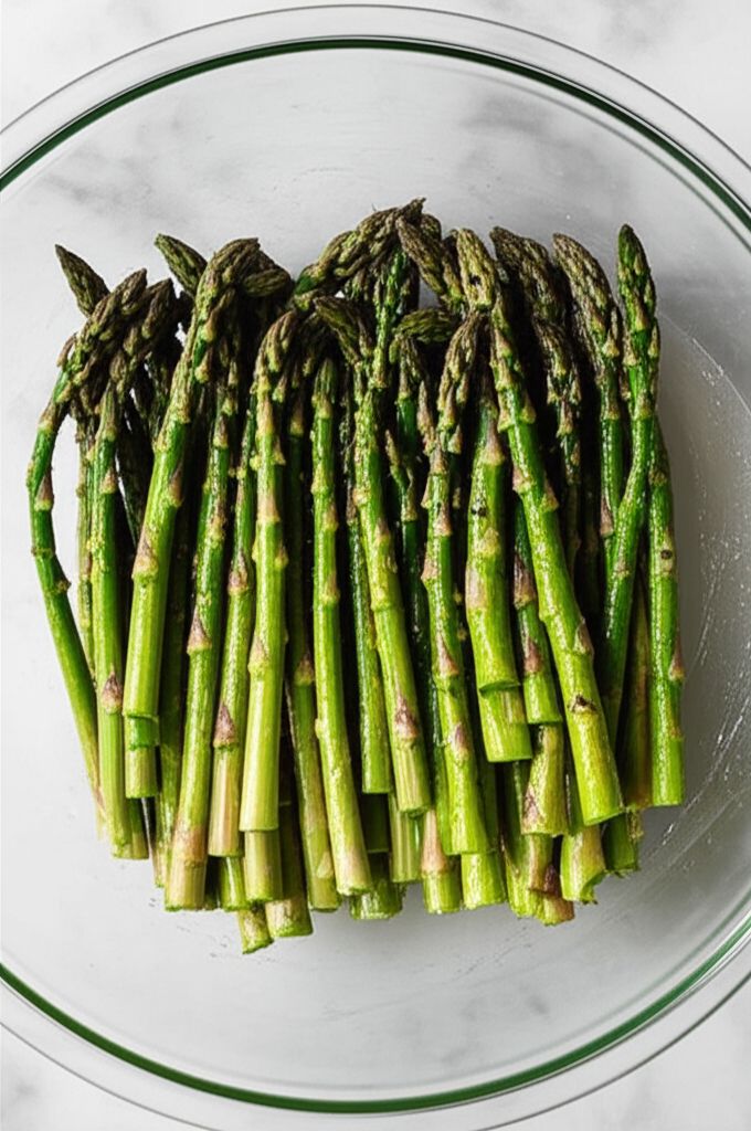 Roasted Asparagus with Sea Salt and Parmesan