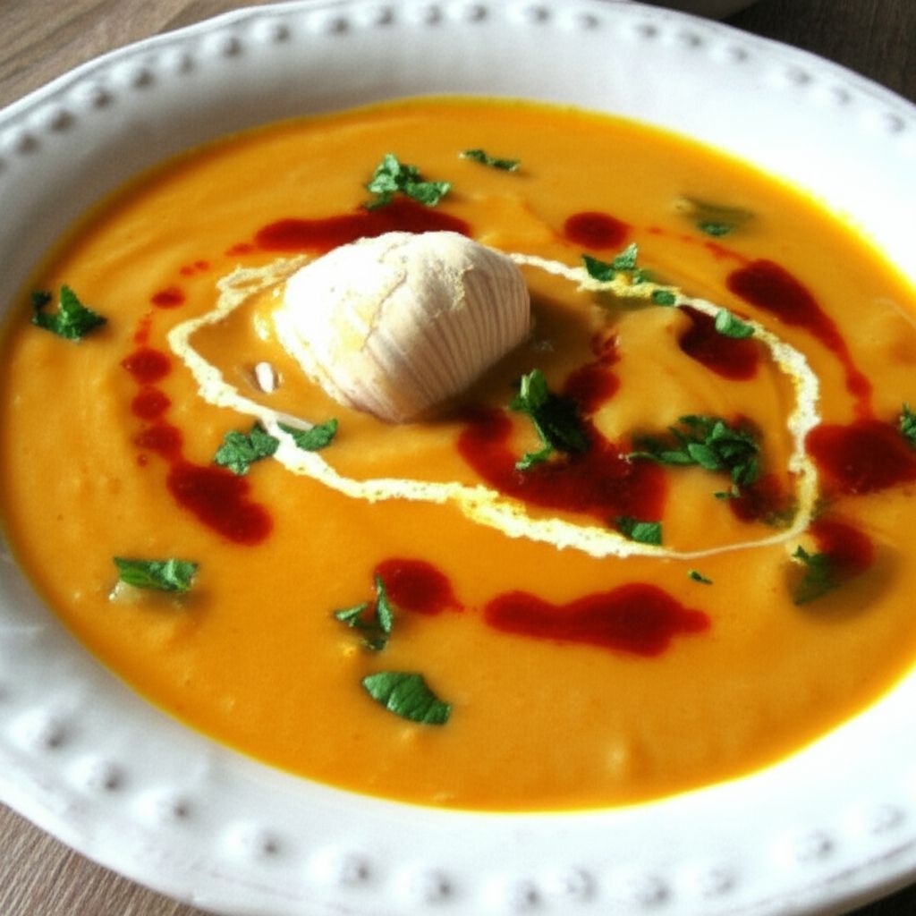 Roasted Garlic and Eggplant Soup
