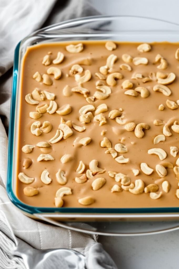 Salted Cashew Sweet Potato Fudge